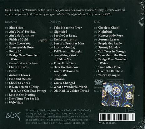 Nightbird (Limited Edition) - CD Audio + DVD di Eva Cassidy - 2