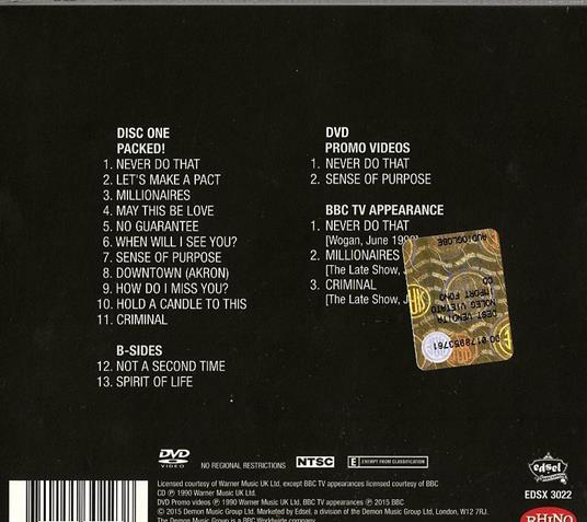 Packed - CD Audio + DVD di Pretenders - 2