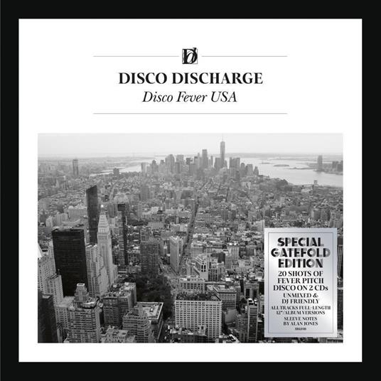 Disco Discharge Disco Fever Usa (Deluxe Gatefold Packaging) - CD Audio