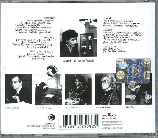 Juke Box (Gli Indimenticabili) - CD Audio di Franco Battiato - 2