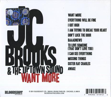 Want More - CD Audio di JC Brooks,Uptown Sound - 2