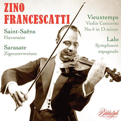 Francescatti Plays Lalo & Vieuxtemps - CD Audio di Zino Francescatti