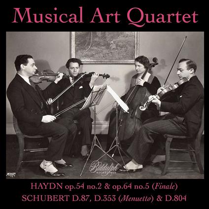 Musical Art Quartet (The): Haydn & Schubert String Quartets - CD Audio