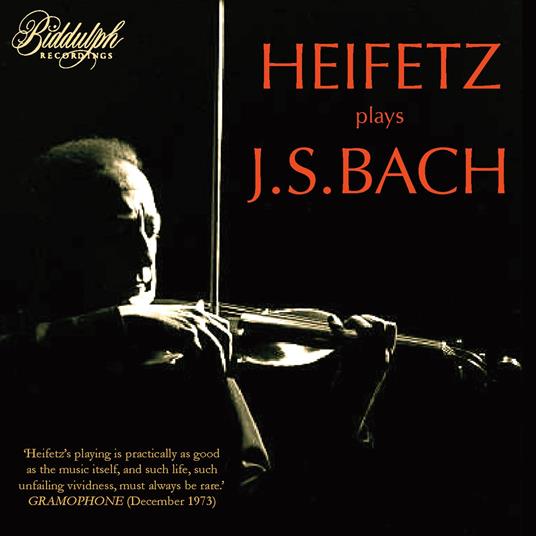 Jascha Heifetz Spielt J.S.Bach (2 Cd) - CD Audio di Johann Sebastian Bach,Jascha Heifetz