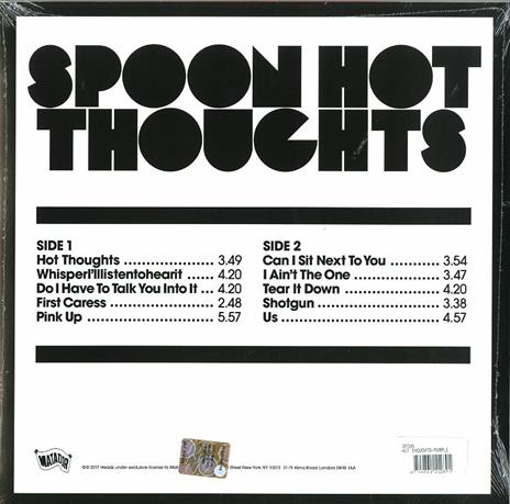 Hot Thoughts (Purple Vinyl) - Vinile LP di Spoon - 2