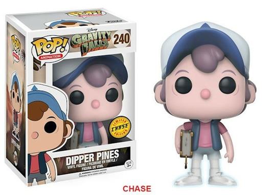 Pop Tv Gravity Falls Dipper Pines Chase Limited Vinyl Figure New - 3