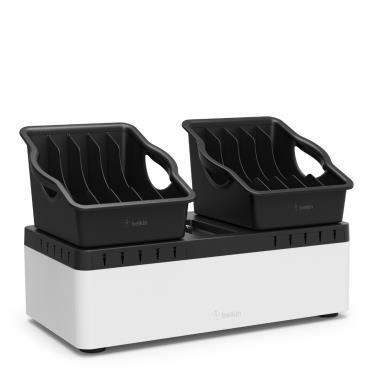 Belkin B2B160VF organizzatore per stazioni di carica Da tavolo e a parete Nero, Bianco