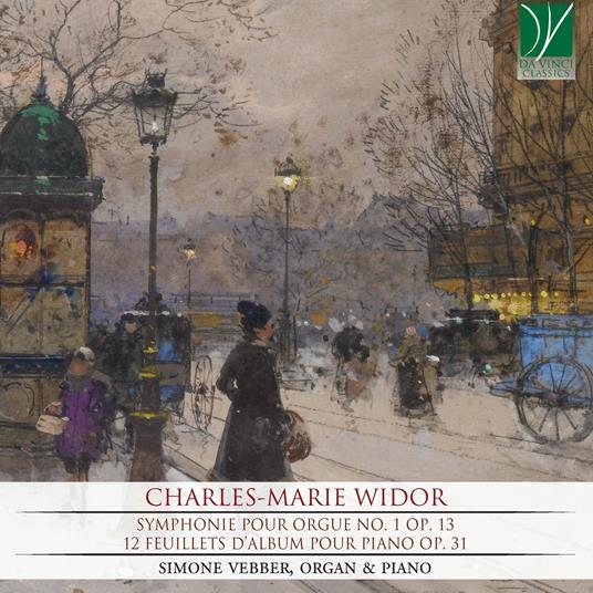Organ and Piano Music - CD Audio di Charles-Marie Widor,Simone Vebber