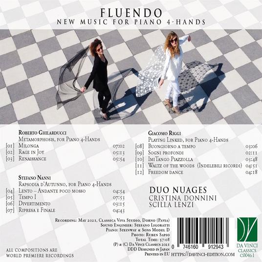 Fluendo, New Music for Piano 4 Hands - CD Audio di Duo Nuages - 2