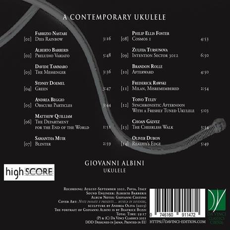 A Contemporary Okulele - CD Audio di Giovanni Albini - 2