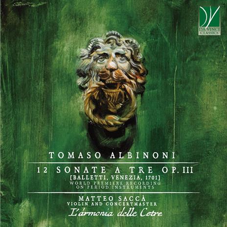 12 Sonate a tre Op. III - CD Audio di Tomaso Giovanni Albinoni