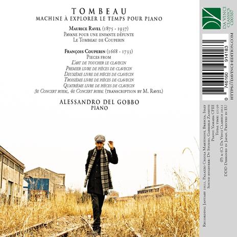 Tombeau, Machine a Explorer Le Temps Pour Piano - CD Audio di Maurice Ravel,François Couperin - 2