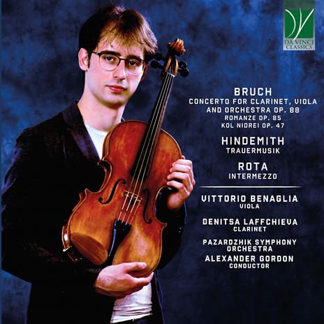 Music for Viola - CD Audio di Paul Hindemith,Nino Rota,Max Bruch,Vittorio Benaglia