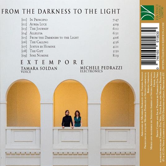 From The Darkness To The Light - CD Audio di Tamara Soldan - 2