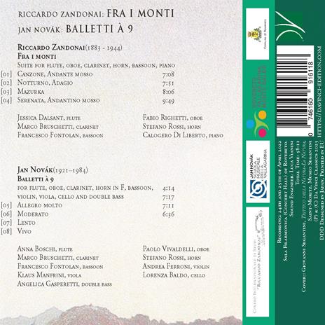 Fra i Monti - CD Audio di Riccardo Zandonai - 2