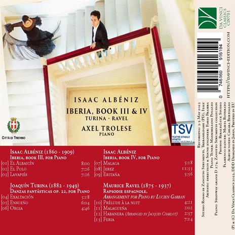 Iberia, Book III & IV - CD Audio di Isaac Albéniz,Axel Trolese - 2