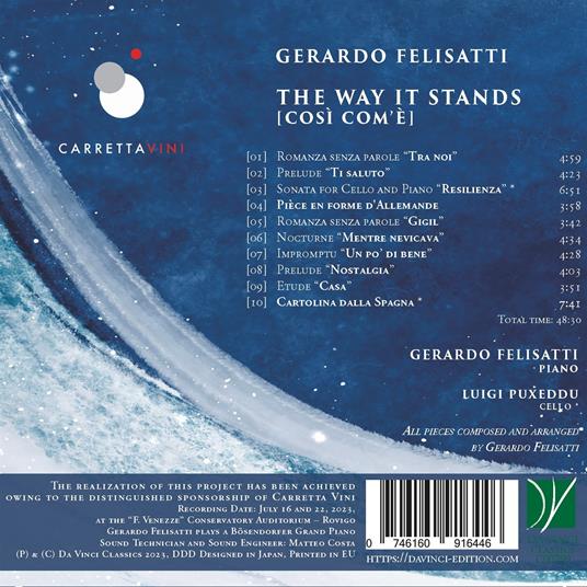 The Way It Stands - CD Audio di Gerardo Felisatti - 2