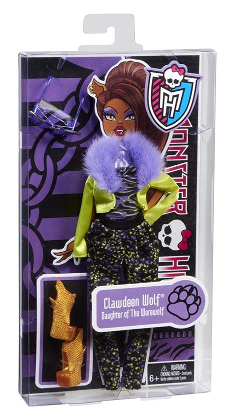 Monster High Clawdee Wolf Fashion Pack Mostro Bambola Vestiti Abbigliamento - 5