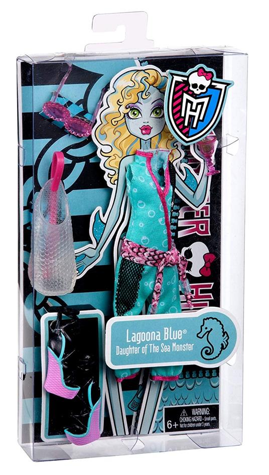 Monster High Lagoona Blue Fashion Pack Mostro Bambola Vestiti Abbigliamento - 6