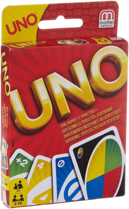 UNO. Mattel Games. Gioco di carte