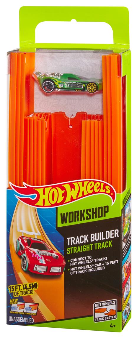 Hot Wheels. Track Builder con 15 Pezzi per Piste di Macchinine - 3