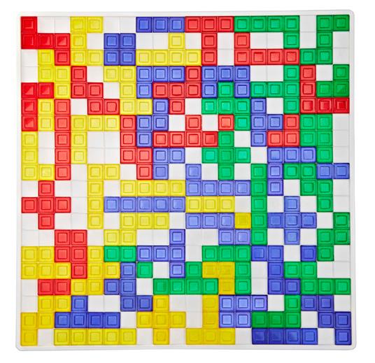 Blokus , Gioco di Strategia, Tabellone con 21 Pezzi Colorati Rossi, Verdi e Gialli Da Posizionare a Turno - 5