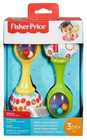 Fisher-Price, le Maracas, Giocattolo per Neonati 3+ Mesi - 6