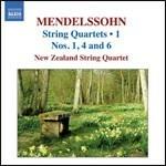 Quartetti per archi vol.1 - CD Audio di Felix Mendelssohn-Bartholdy,New Zealand String Quartet