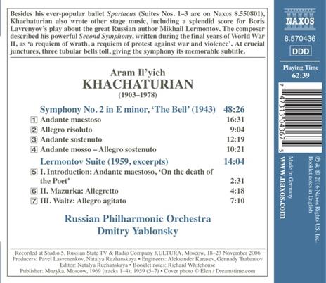 Sinfonia n.2 - CD Audio di Aram Khachaturian - 2