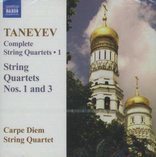 Quartetti per archi vol.1 - CD Audio di Sergej Taneyev