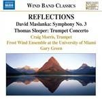 Concerto per tromba / Sinfonia n.3 - CD Audio di David Maslanka,Thomas Sleeper