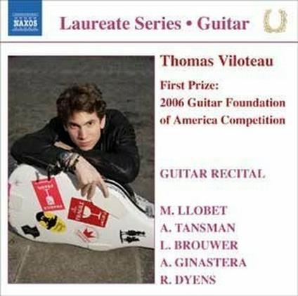 Guitar Recital - CD Audio di Thomas Viloteau