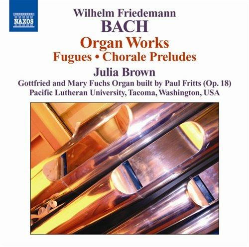 Opere per organo - CD Audio di Julia Brown,Wilhelm Friedemann Bach