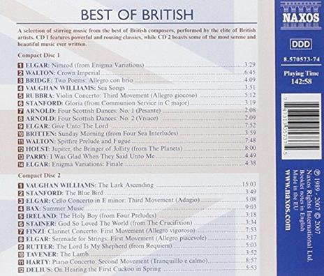 Best of British - CD Audio - 2