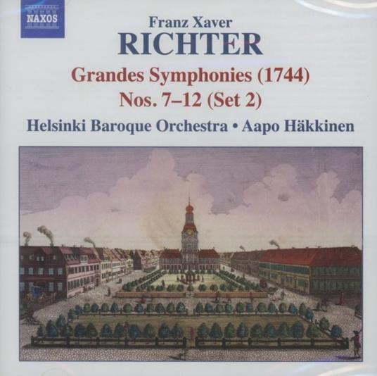 Grandi sinfonie n.7 n.8,n .9,n .10, n.11, n.12 - CD Audio di Franz Xaver Richter