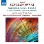 Sinfonia n.1, n.4 - CD Audio di Karol Szymanowski,Antoni Wit,Orchestra Filarmonica Nazionale di Varsavia