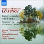 Concerti per pianoforte n.1, n.2 - Rapsodia su temi ucraini - CD Audio di Dmitri Yablonsky,Sergei Lyapunov