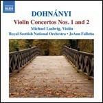 Concerti per violino n.1, n.2 - CD Audio di Royal Scottish National Orchestra,Erno Dohnanyi,JoAnn Falletta,Michael Ludwig
