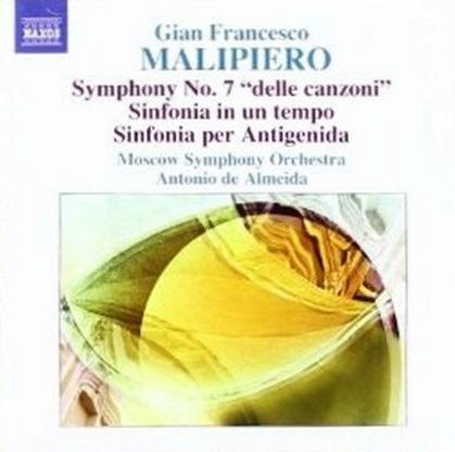 Sinfonie vol.4 - CD Audio di Gian Francesco Malipiero,Moscow Symphony Orchestra,Antonio de Almeida