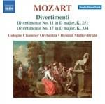 Divertimenti n.11, n.17 - CD Audio di Wolfgang Amadeus Mozart