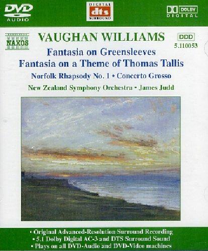 Fantasia on Greensleves - Fantasia su un tema di Thomas Tallis - DVD Audio di Ralph Vaughan Williams,New Zealand Symphony Orchestra,James Judd