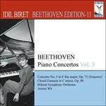 Concerti per Pianoforte vol.3 - CD Audio di Ludwig van Beethoven
