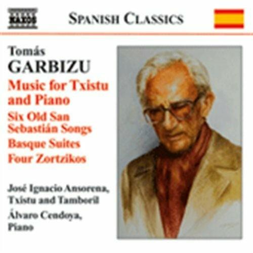 Musica per txistu e pianoforte - CD Audio di Tomas Garbizu