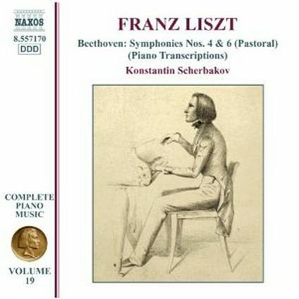 Trascrizioni delle Sinfonie n.4 e n.6 di Beethoven - CD Audio di Franz Liszt,Konstantin Scherbakov