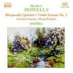 Quintetto rapsodico - Sonata per clarinetto - Preludio per arpa - Sonata per violino n.3 - CD Audio di Herbert Howells