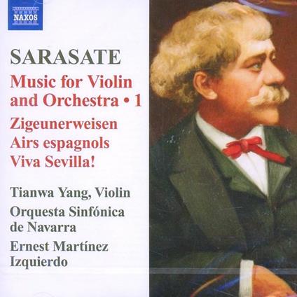 Musica per violino e orchestra vol.1 - CD Audio di Pablo de Sarasate
