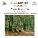 Concerti per violino - CD Audio di Nikolai Myaskovsky,Mieczyslaw Vainberg
