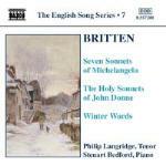 Liriche - CD Audio di Benjamin Britten,Philip Langridge