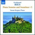Sonate e sonatine per pianoforte - CD Audio di Ferdinand Ries,Susan Kagan