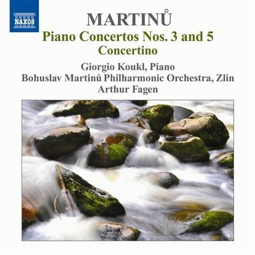 Concerti per pianoforte n.3, n.5 - CD Audio di Bohuslav Martinu